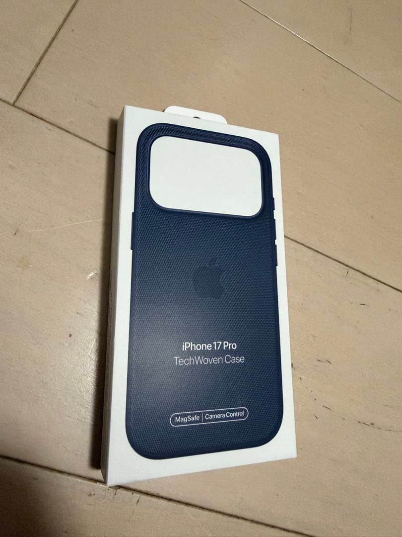 iPhone17Pro テックウーブンケース　ブルー