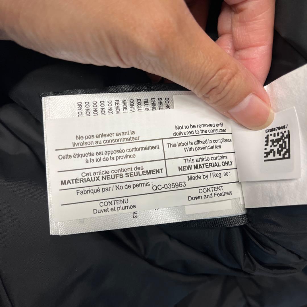 美品　  カナダグース　ダウンジャケット Sサイズ