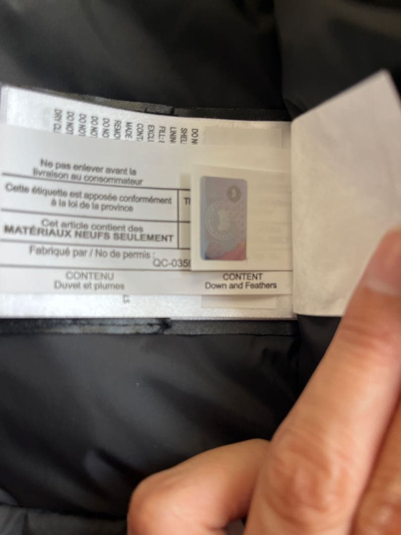 美品　  カナダグース　ダウンジャケット Sサイズ