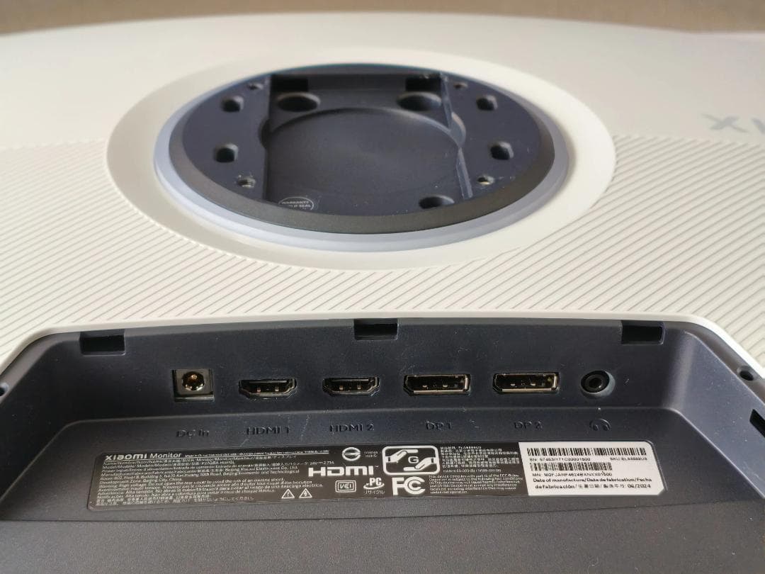 量子ドットminiLED液晶モニター Xiaomi G Pro 27i