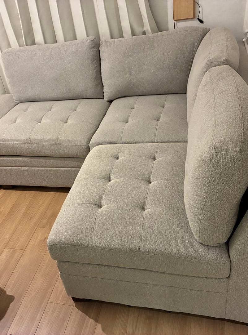 Thomasville 布製モジュラーソファ6ピース　コストコ　Costco