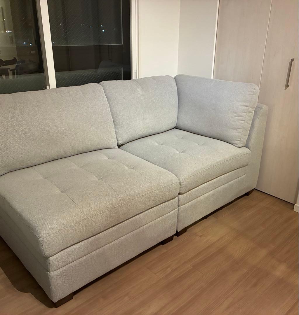 Thomasville 布製モジュラーソファ6ピース　コストコ　Costco