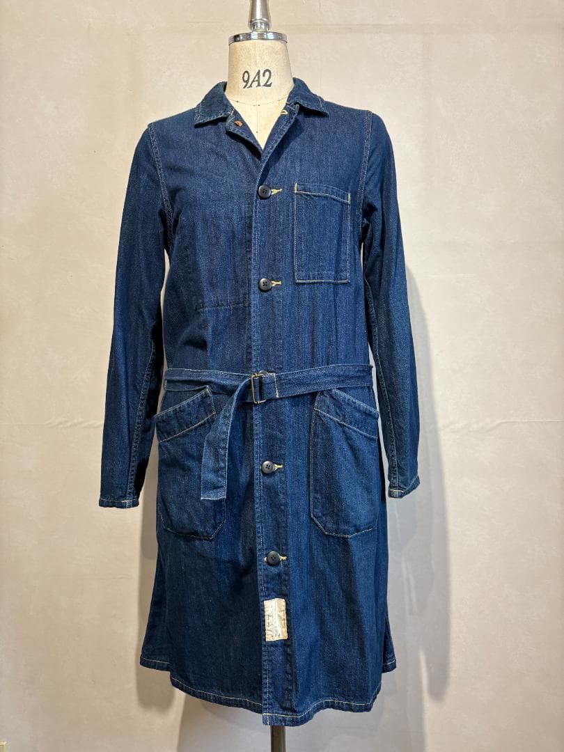 KAPITAL 8ozデニム ショップコート