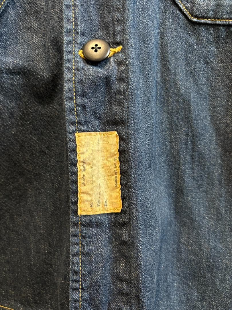 KAPITAL 8ozデニム ショップコート