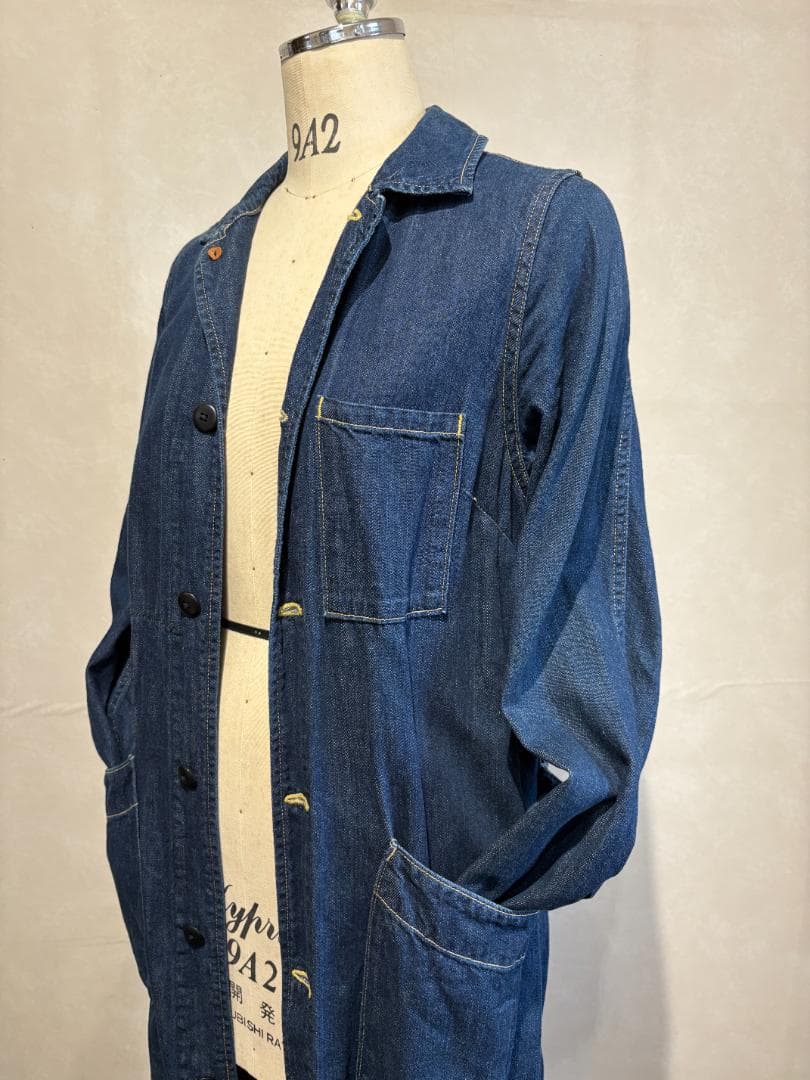 KAPITAL 8ozデニム ショップコート