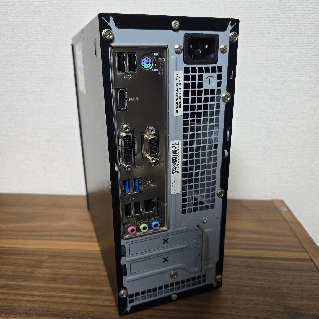 ex.COMPUTER デスクトップPC エアロミニ 中古