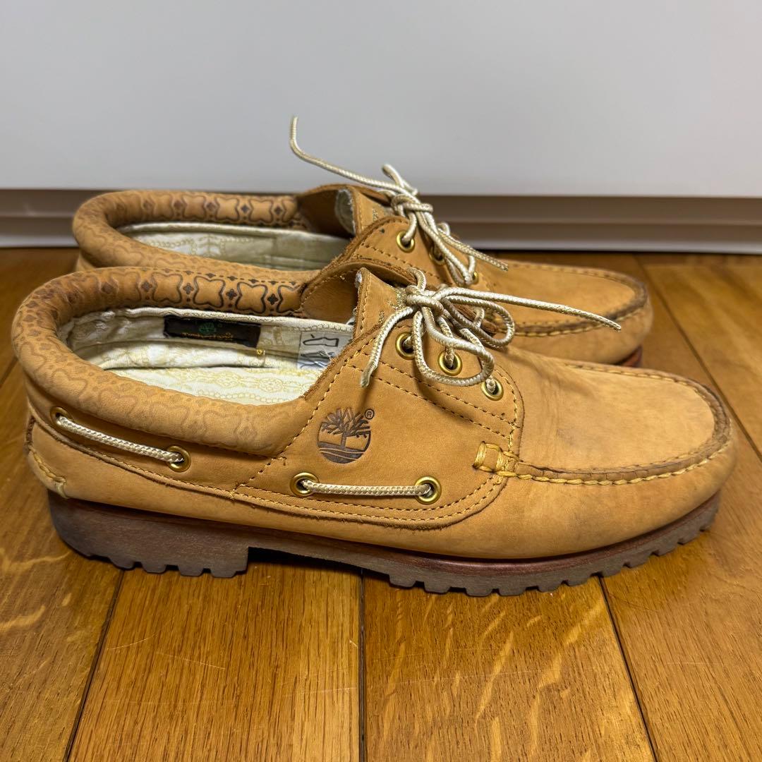 Timberland 3eye クラシックラグ イエローベージュ　ヌバック