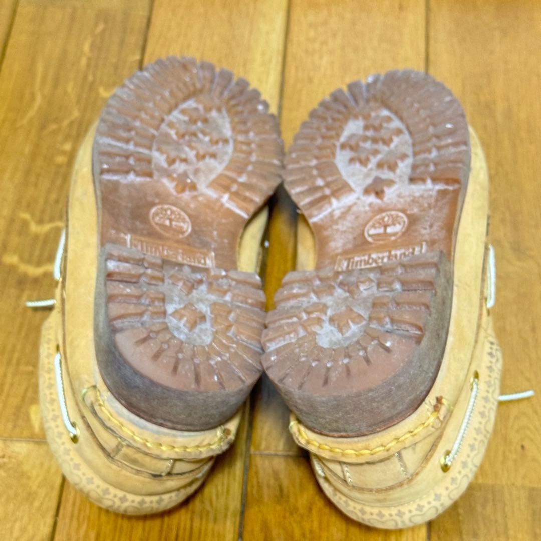 Timberland 3eye クラシックラグ イエローベージュ　ヌバック