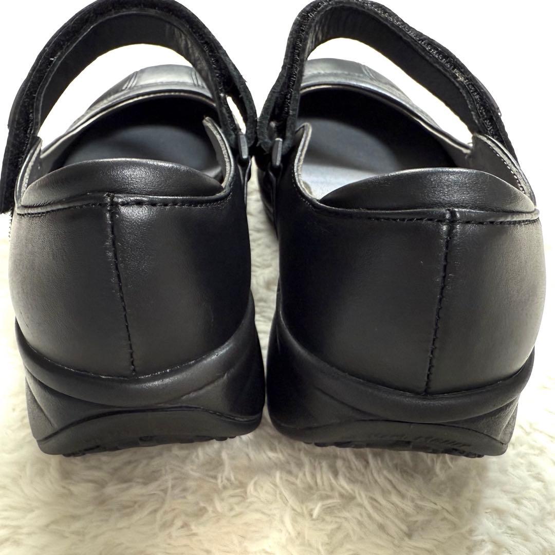 【美品】JOYA ジョーヤ メリージェーン コンフォートシューズ 黒 24.5