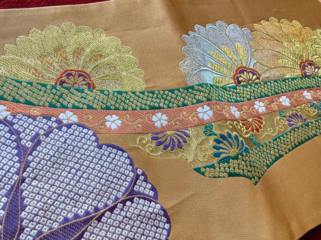 最終お値下げ　正絹 総絞り 振袖 帯 小物 フルセット 成人式