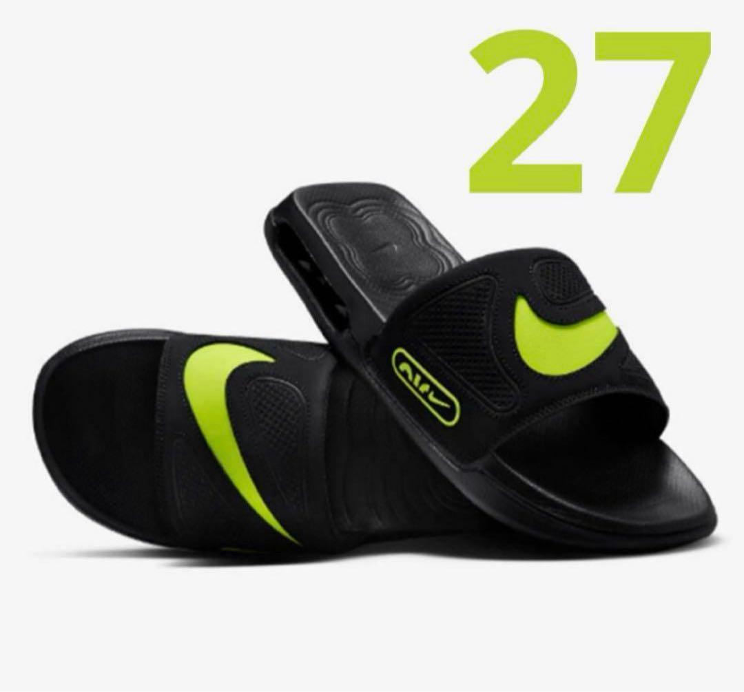 完売品 27センチ エアマックス サンダル NIKE ブラック×サイバー 新品