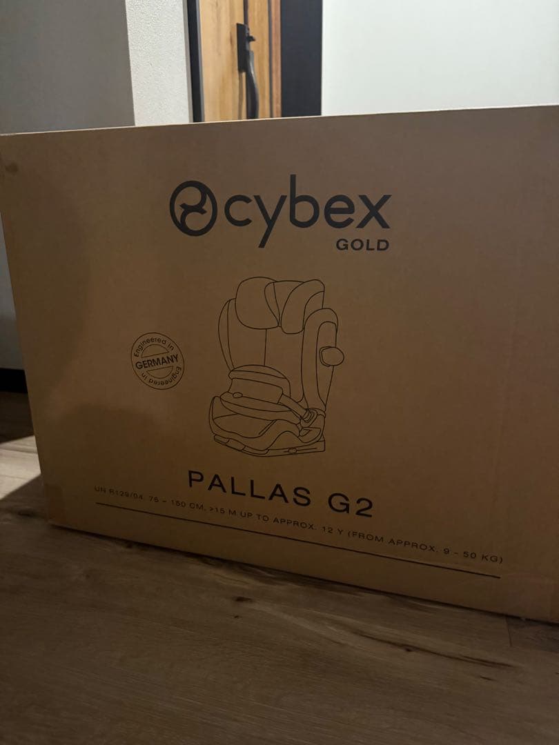 Pallas G2 車用チャイルドシート グレー(mano)