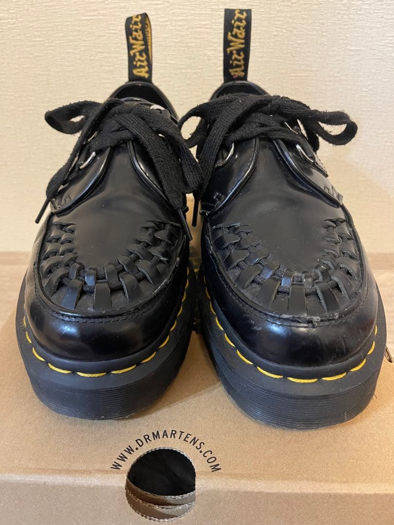 r*e様 Dr. Martens SIDNEY ブラック レースアップシューズ