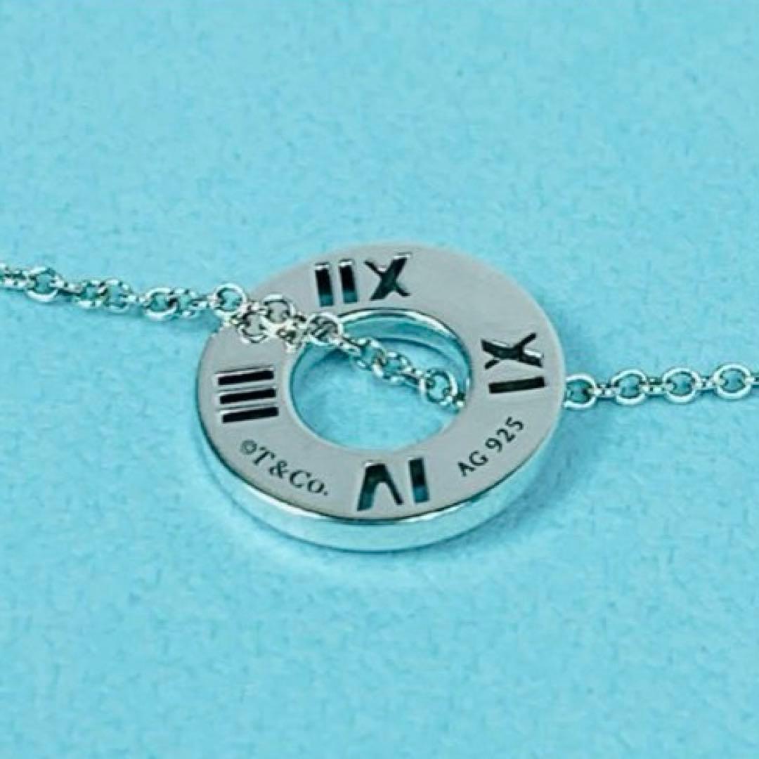新品未使用TIFFANY&Co. アトラス サークル ネックレス シルバー
