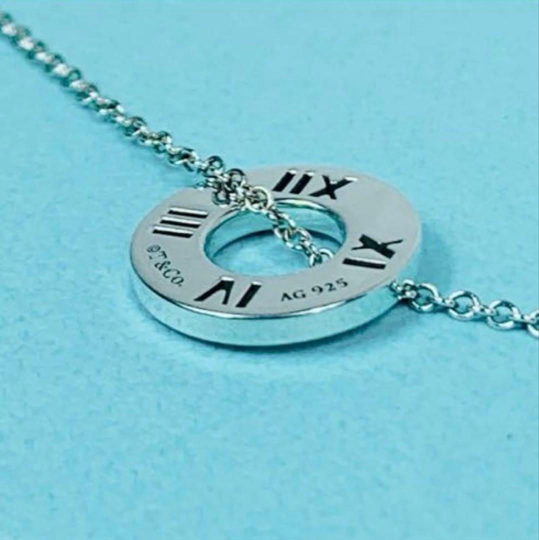 新品未使用TIFFANY&Co. アトラス サークル ネックレス シルバー