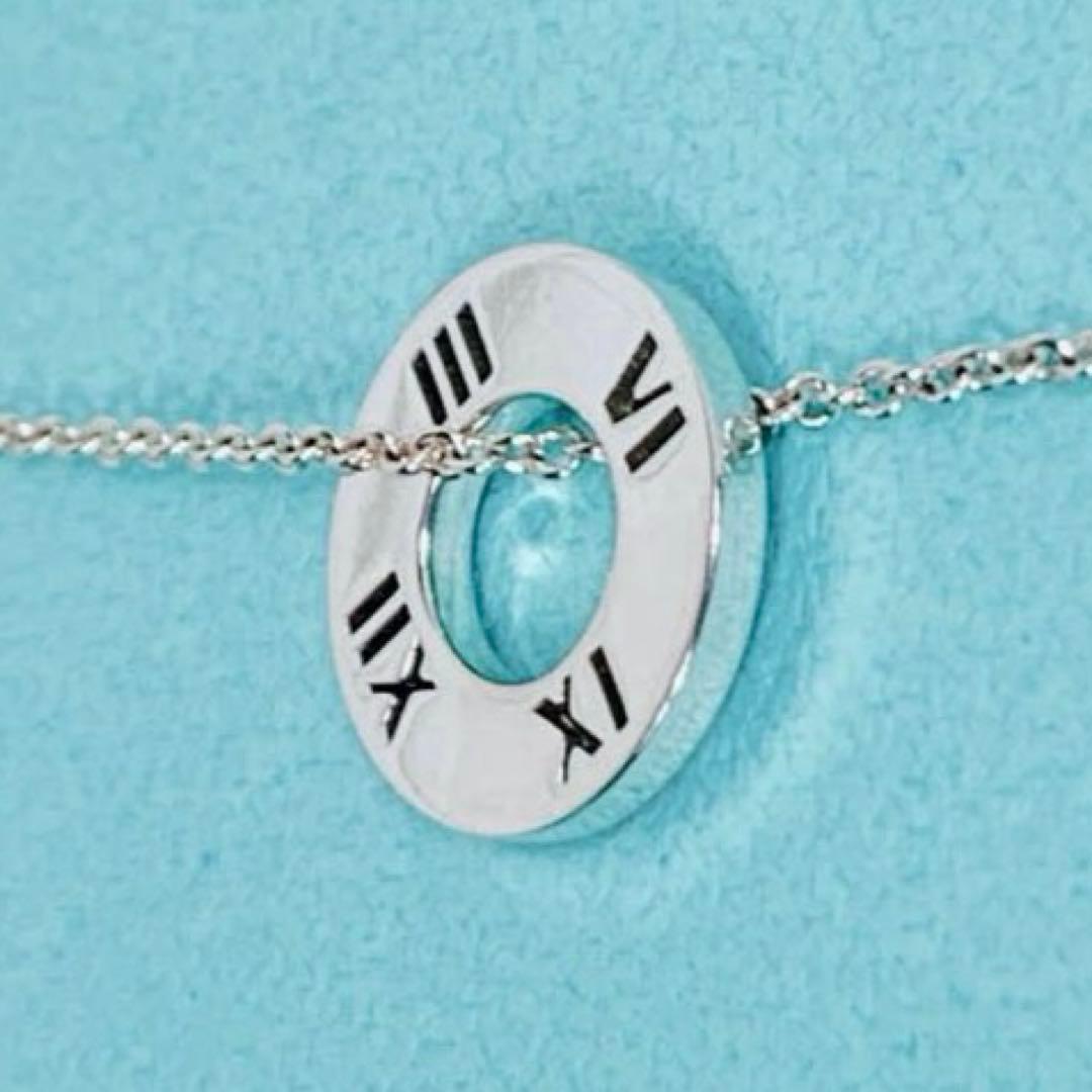 新品未使用TIFFANY&Co. アトラス サークル ネックレス シルバー