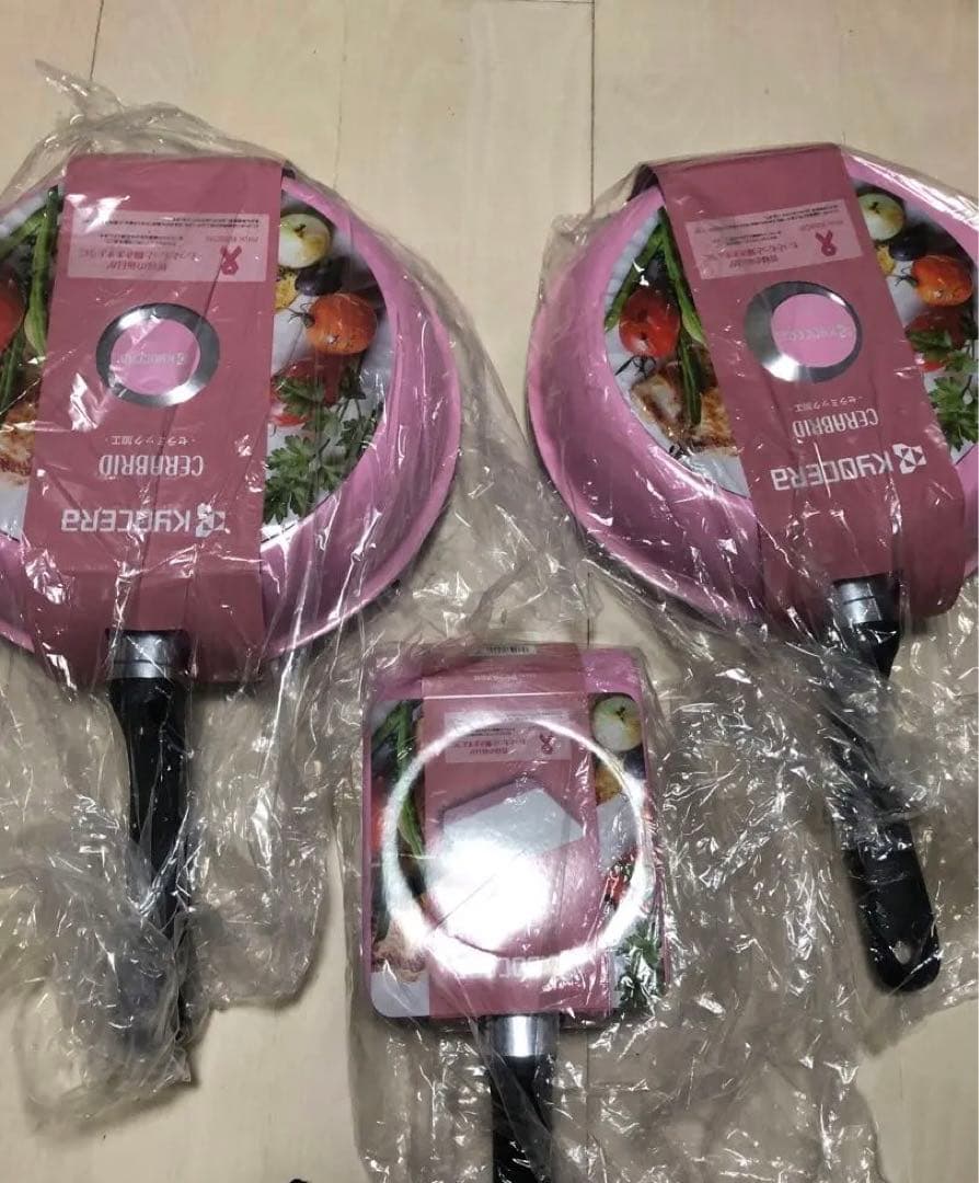 KYOCERA フライパン3種類セット　京セラ