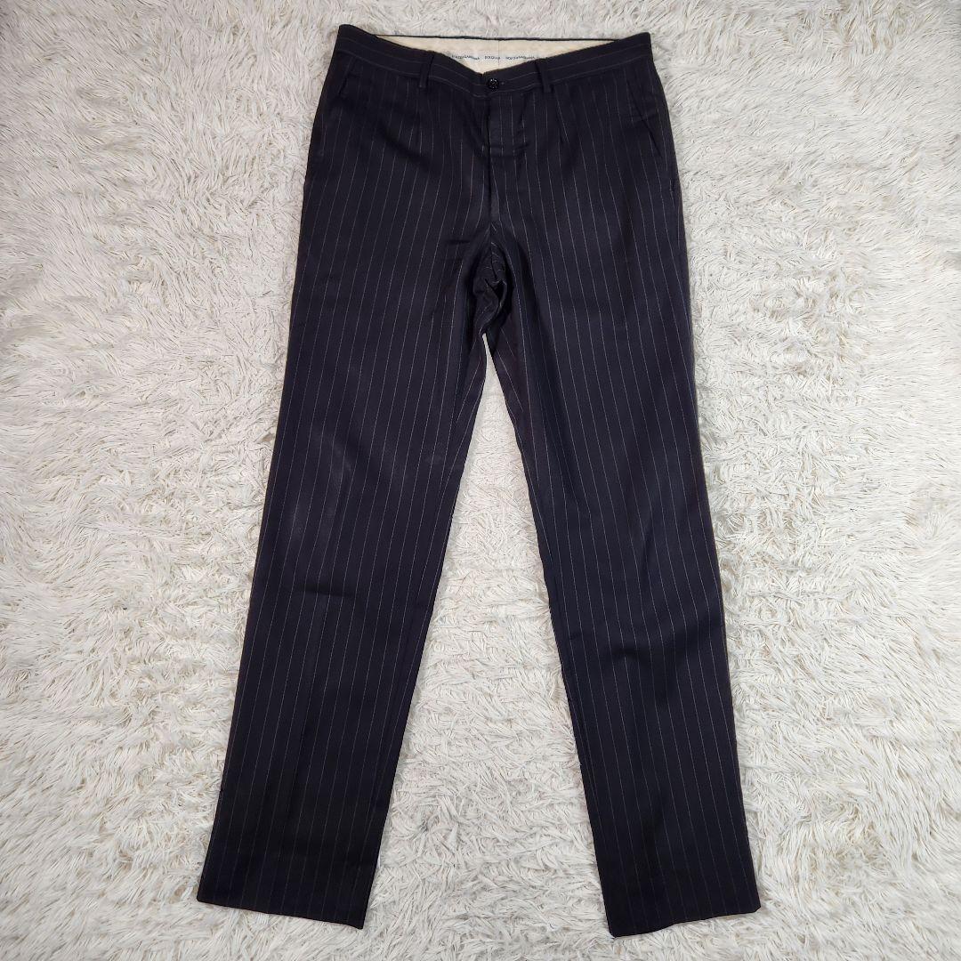 美品 ドルチェ&ガッバーナ セットアップ ストライプ ウール100% M