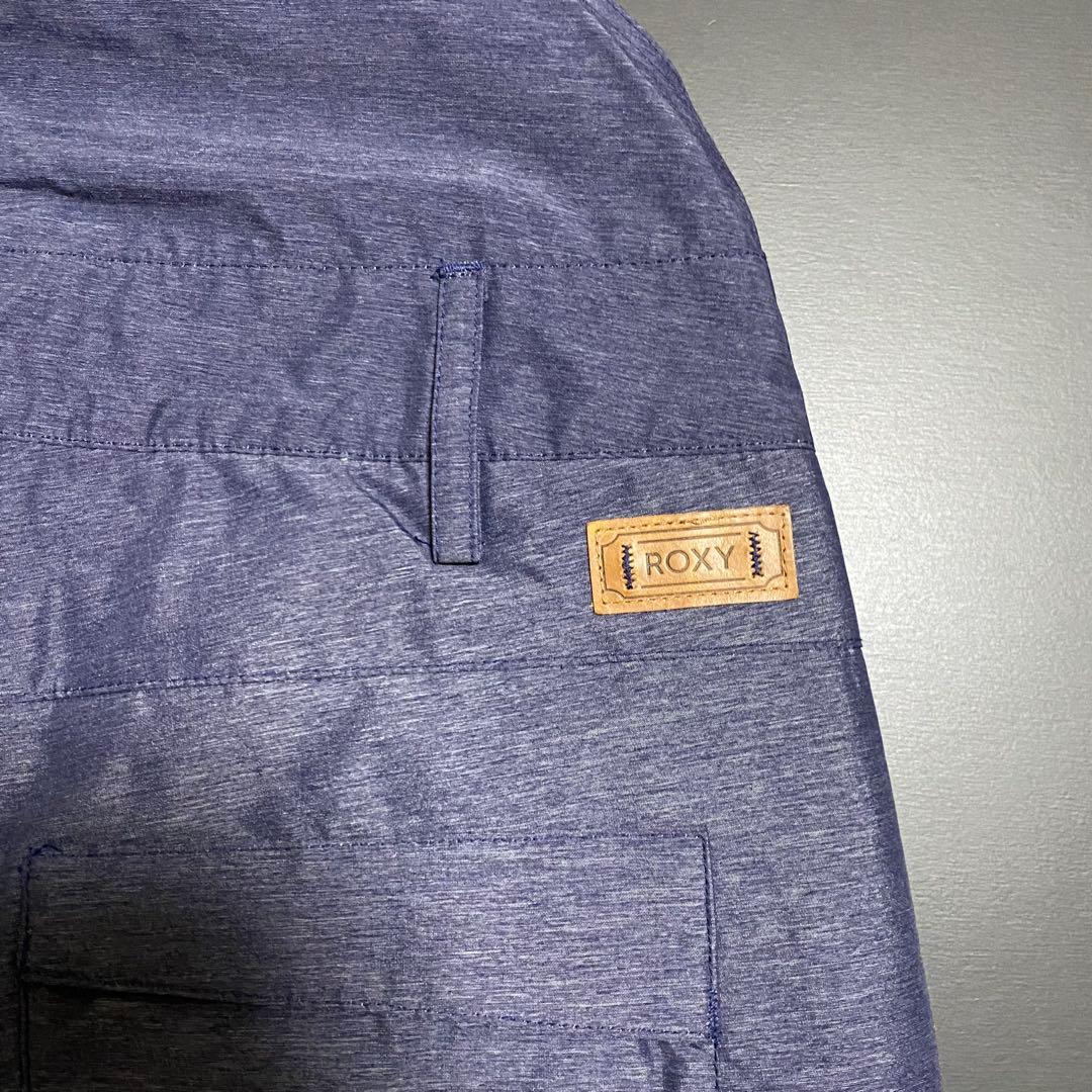 コ*ィ様 極美品 ROXY スノーボード ビブパンツ 中綿 裏起毛 レディース