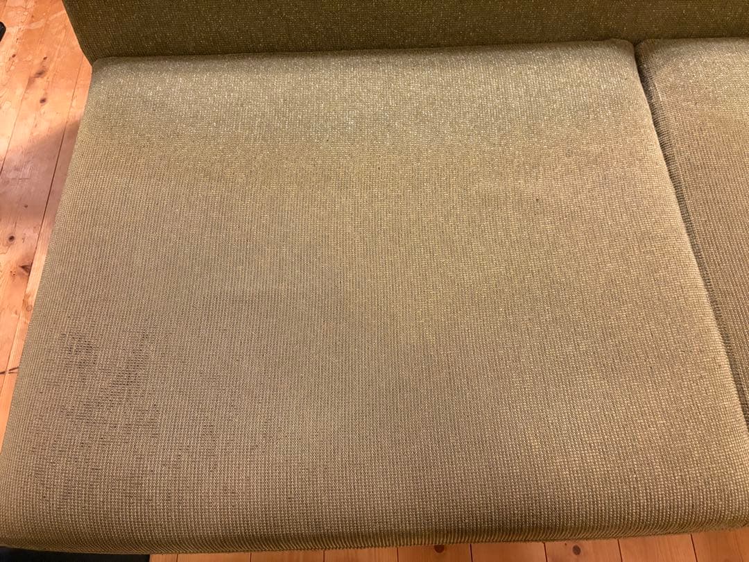 マスターウォール デニッシュソファ 3シーター 180 グリーン 3人掛け