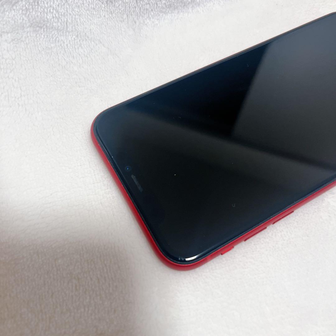 iPhone11 64GB バッテリー75% レッド