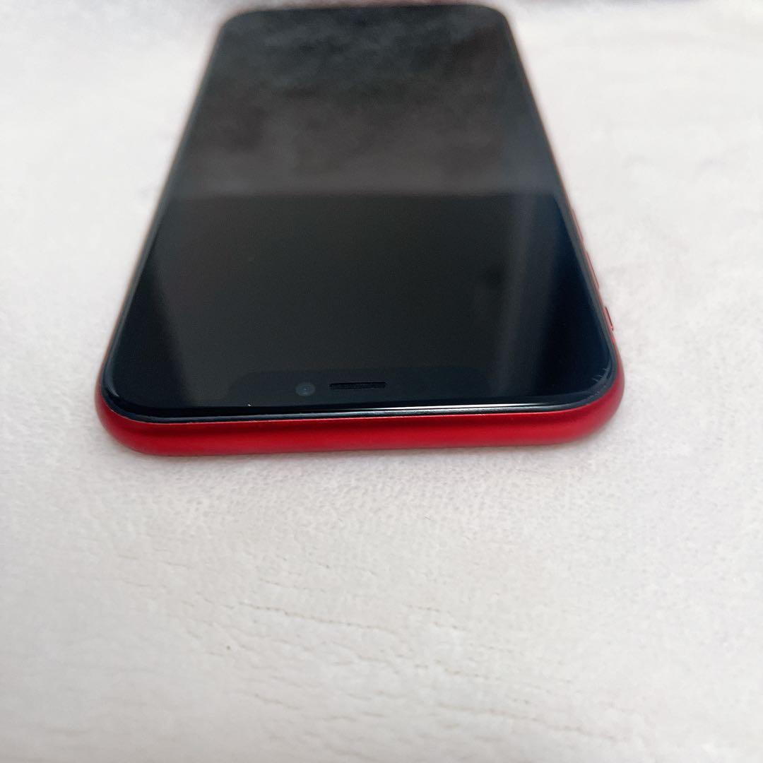iPhone11 64GB バッテリー75% レッド