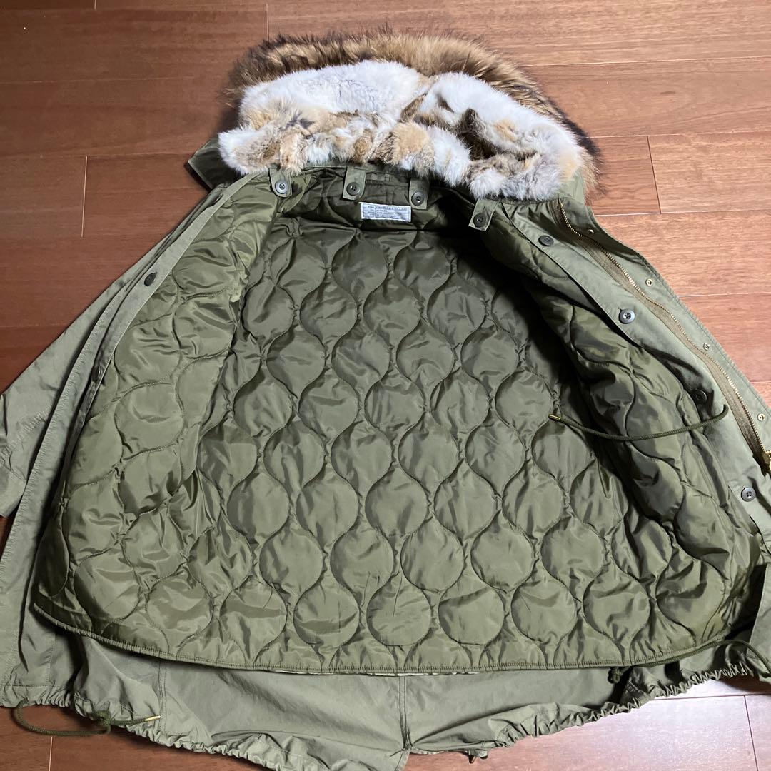 DEUXIEME CLASSE ファー付きモッズコート