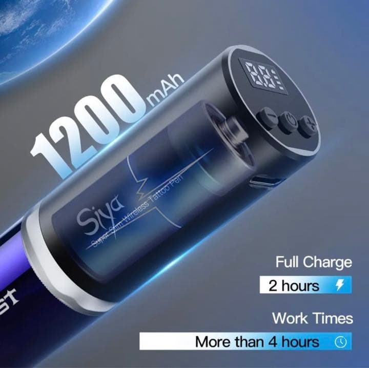 ワイヤレス タトゥー マシン アートメイク ロータリー ペン |マストツアーシヤ