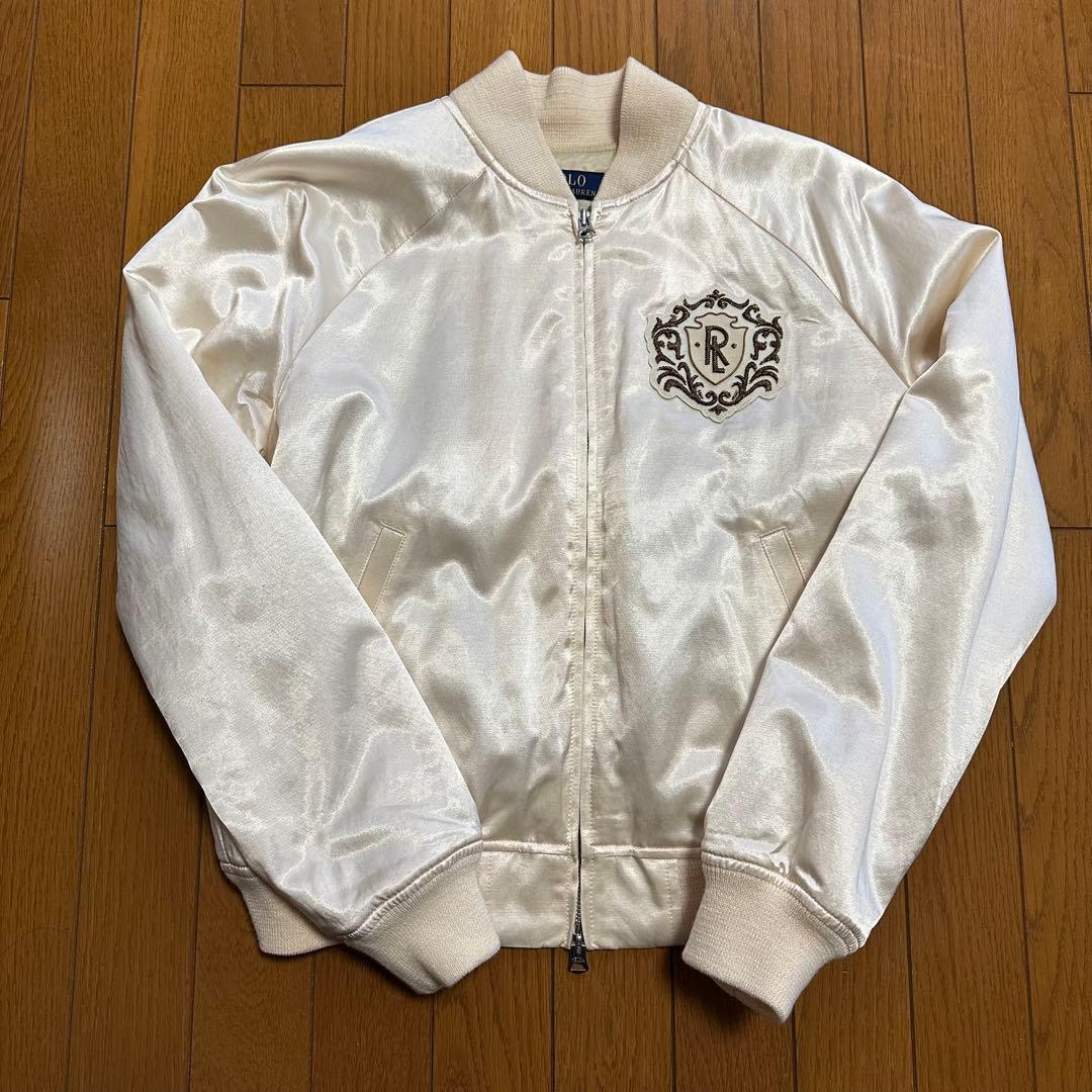 【美品】Polo Ralph Lauren サテン スカジャン