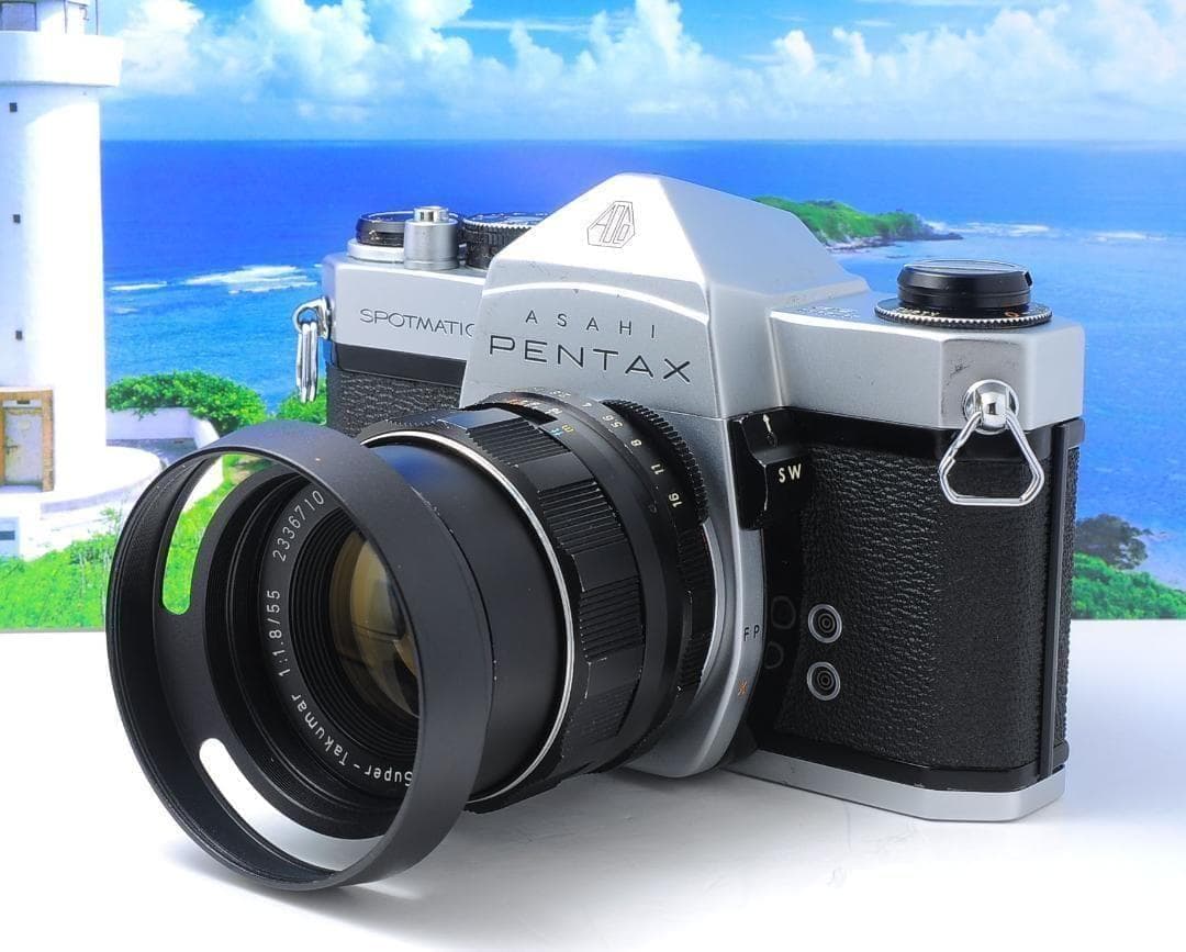 PENTAX SP + Super Takumar 55mm 1.8 動作品
