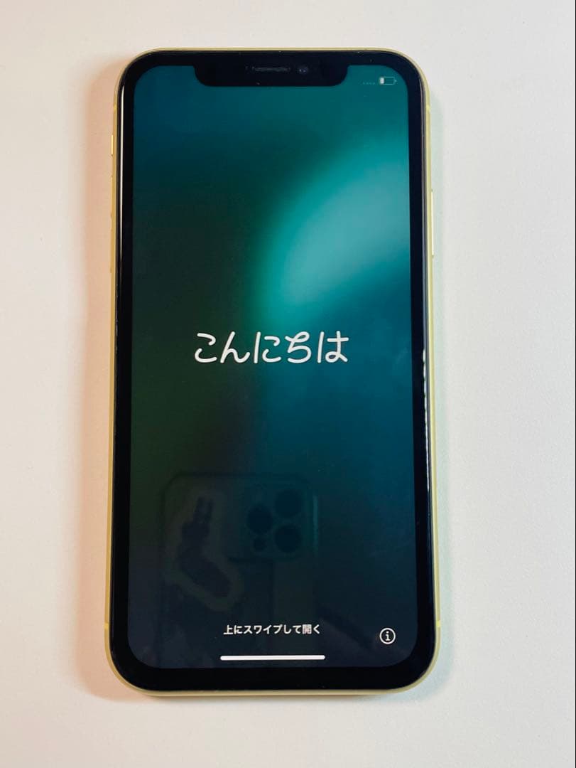 iPhone XR イエロー　本体　128GB