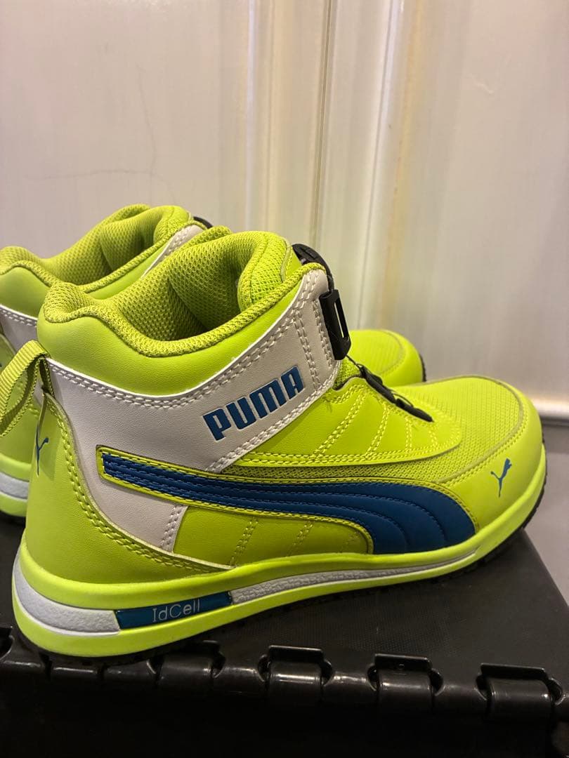 プーマ安全靴　アーバンスイッチバック　Puma 蛍光イエロー BOA ☆新品☆