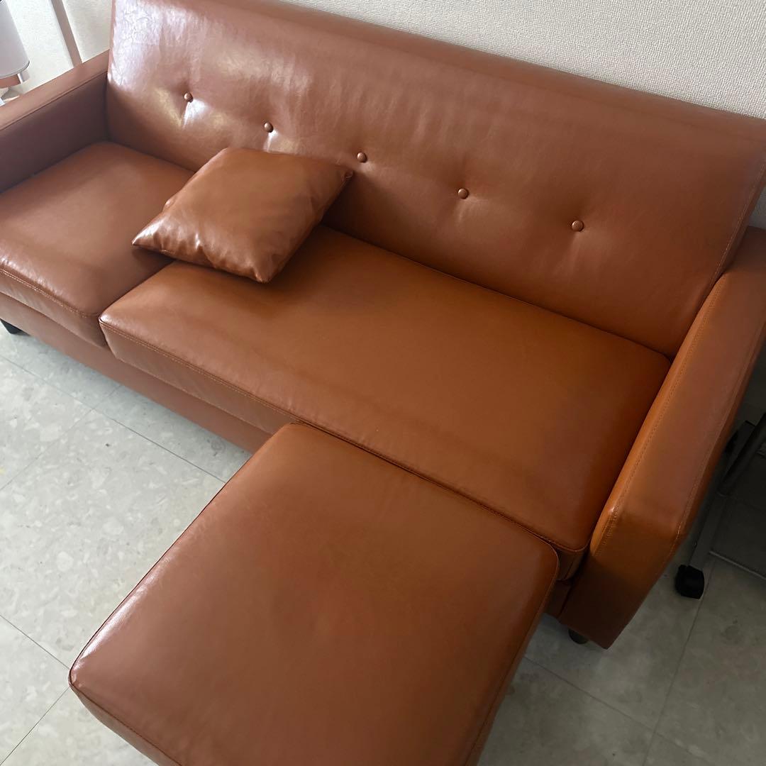 3人掛けソファ　L字