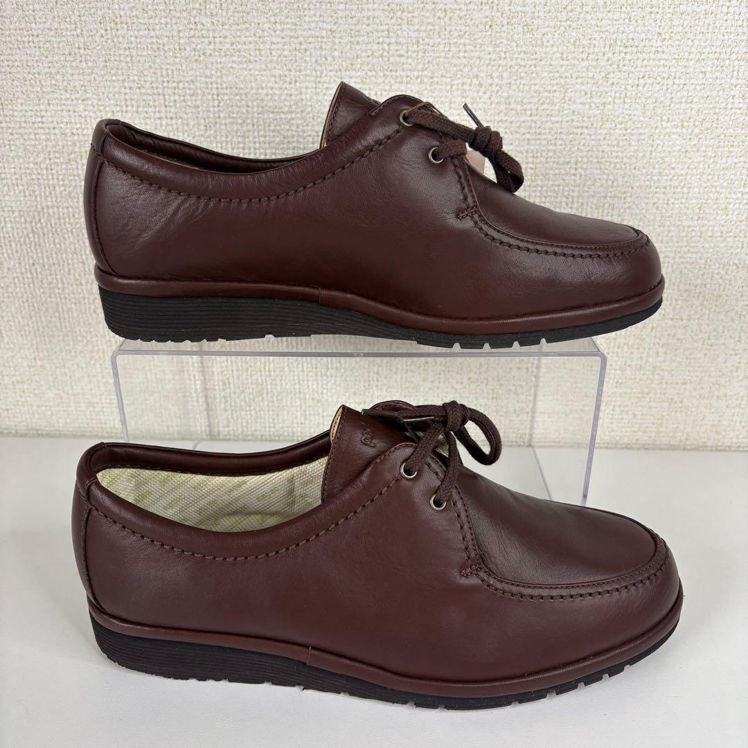 asics pedala ペダラ　25cm 革靴　コンフォートシューズ　ブラウン