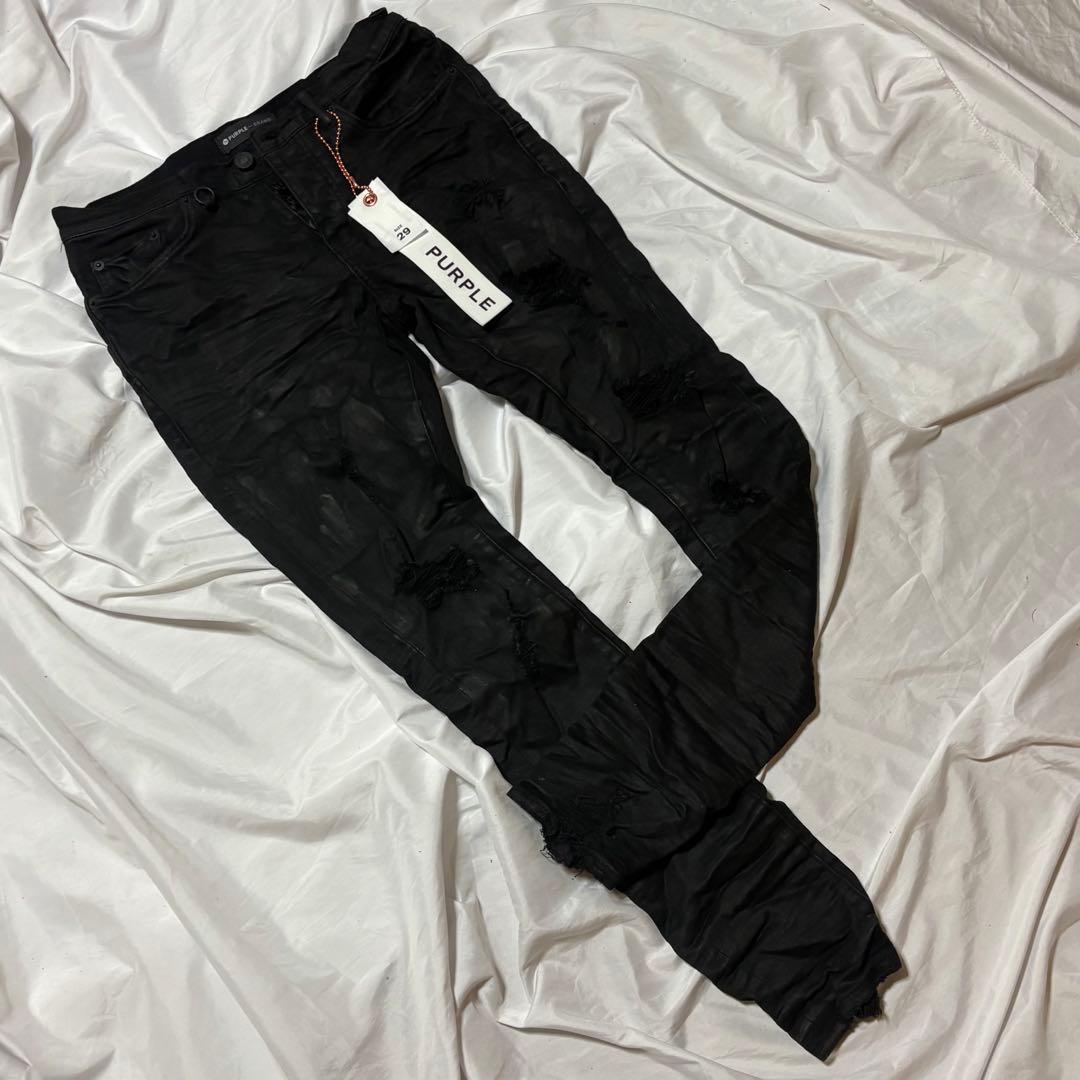 新品［訳あり］29 パープルブランド P001 前後タグありOil Spill