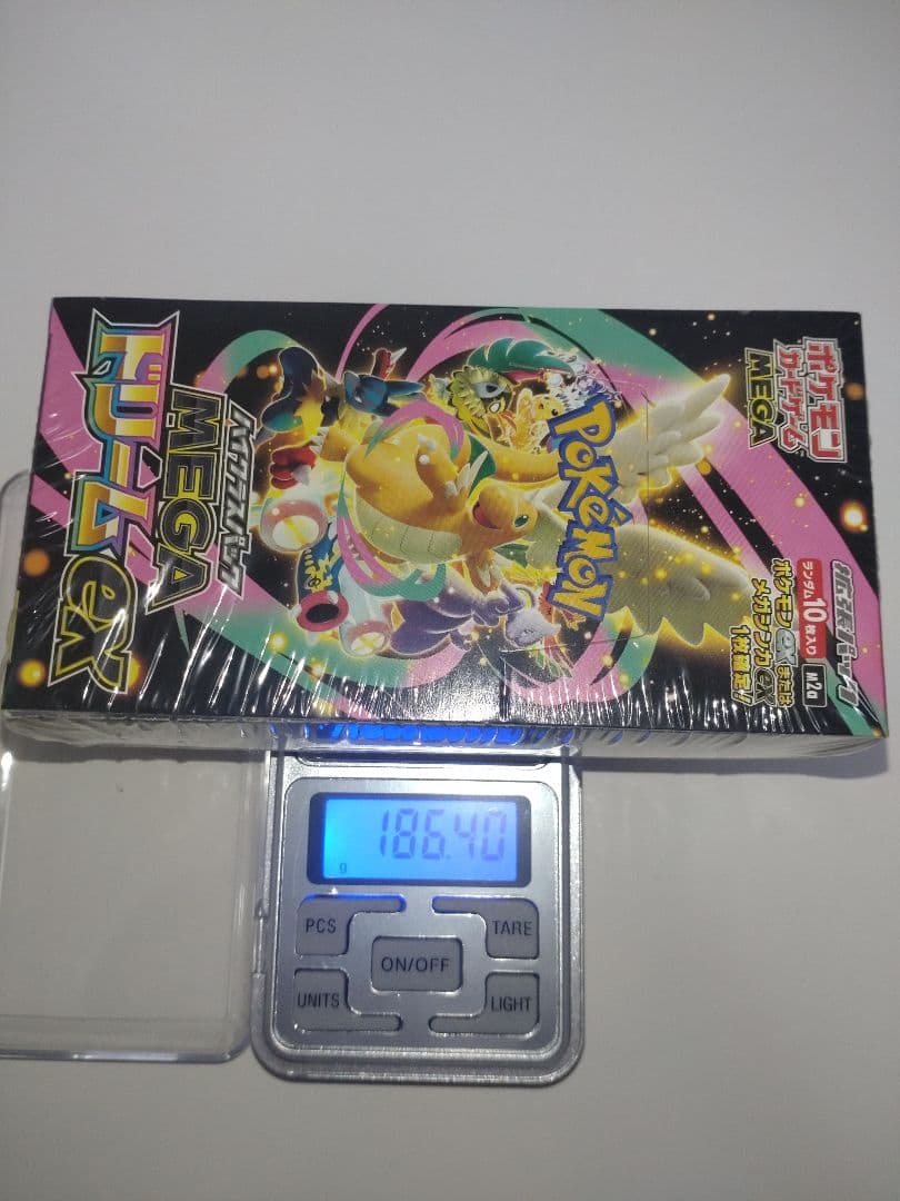 ポケカ MEGAドリームex BOX 186g