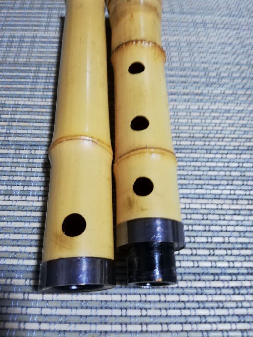 尺八本体 竹製 ５穴琴古流　約45㌢1.5寸管