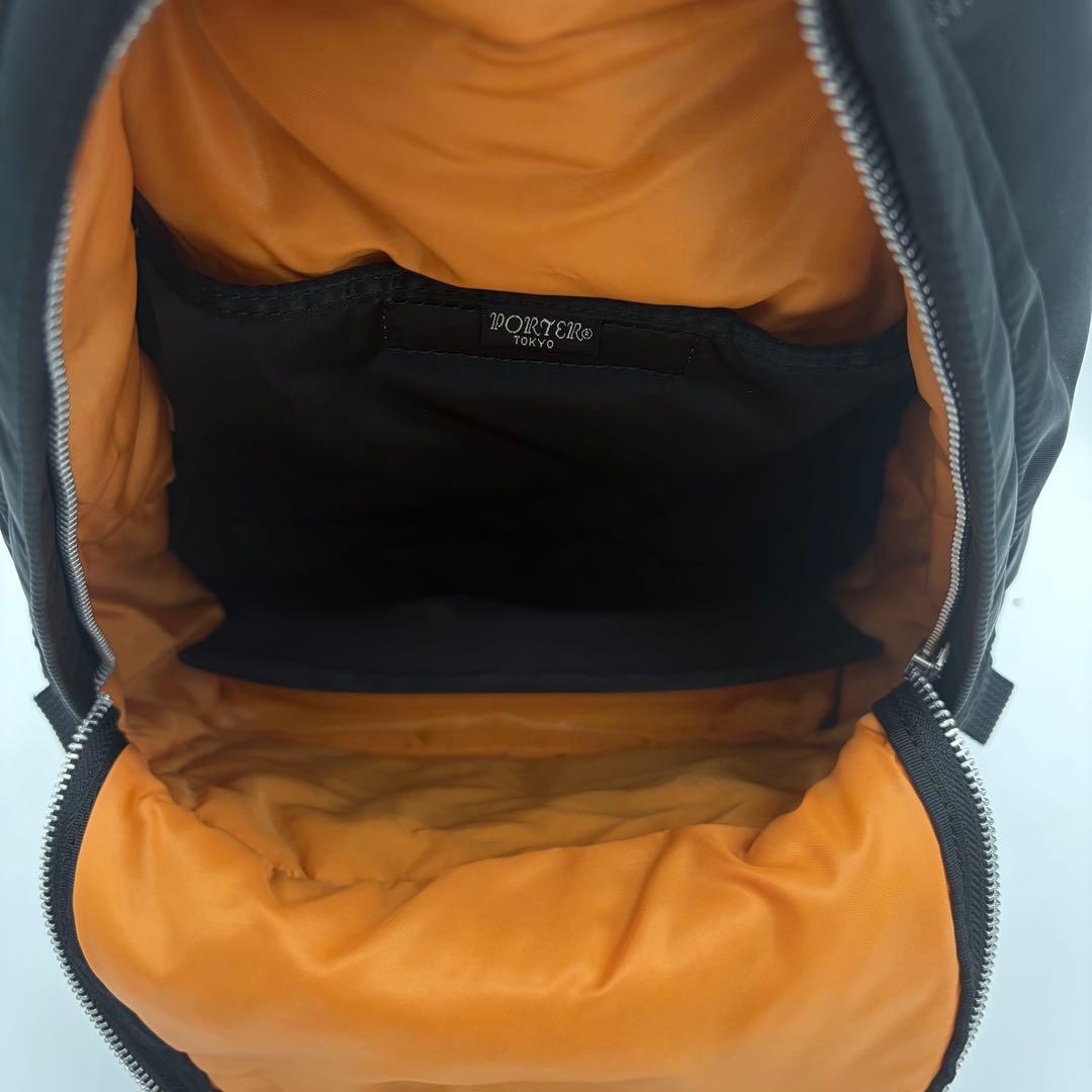 ポーター タンカー リュック デイパック ブラック ナイロン 男女兼用 A4収納