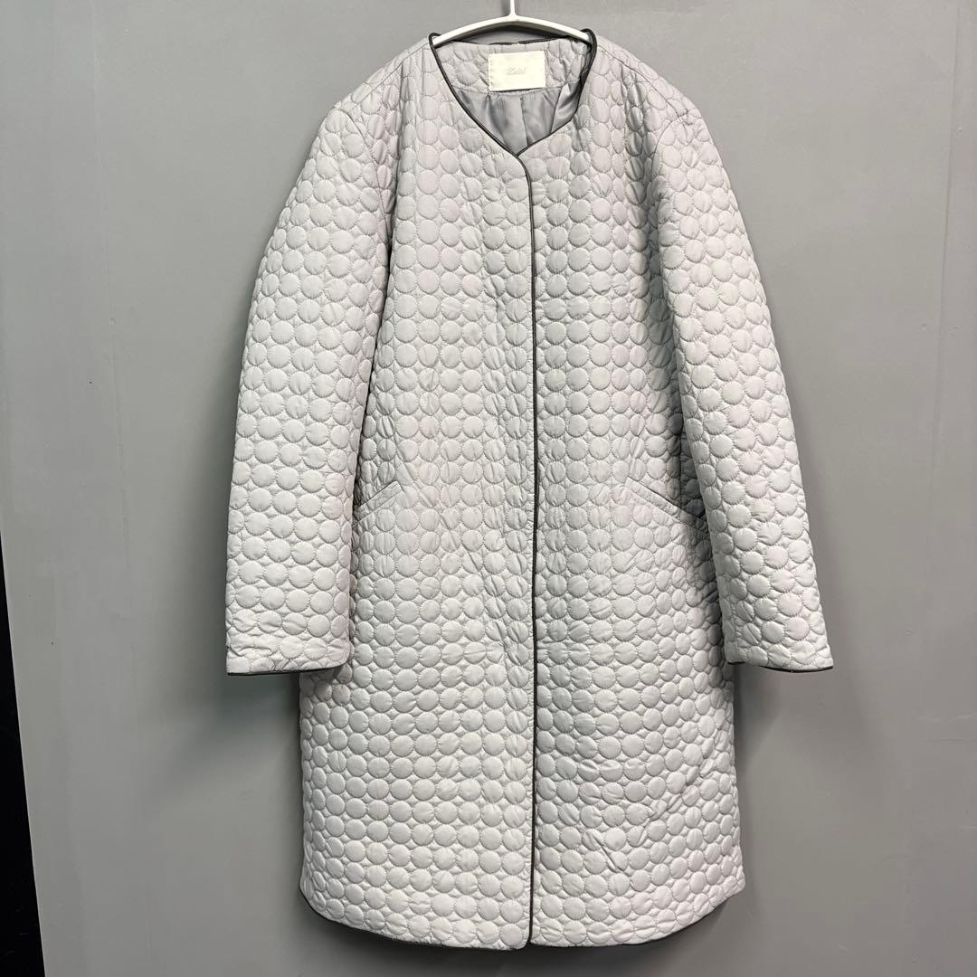 Zelal モッズコート　トレンチコート　キルティングジャケット　13 グレー