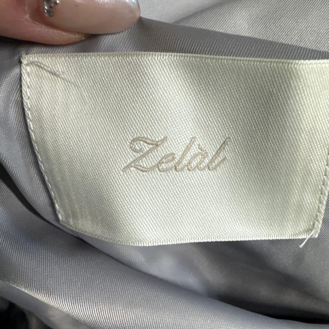 Zelal モッズコート　トレンチコート　キルティングジャケット　13 グレー