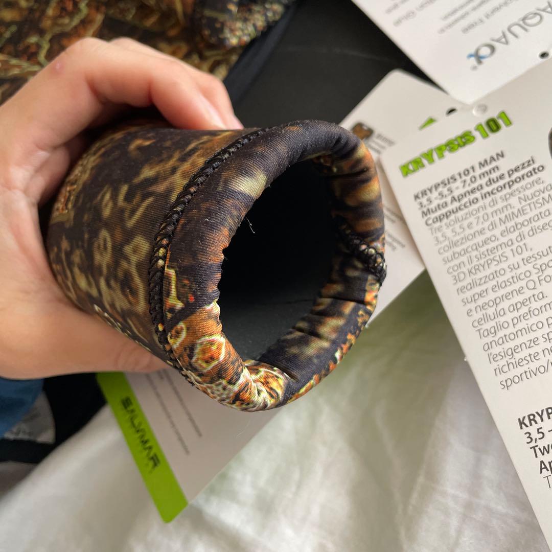 サルビマー ウエットスーツ 7mm L 未使用 魚突き スピアフィッシング