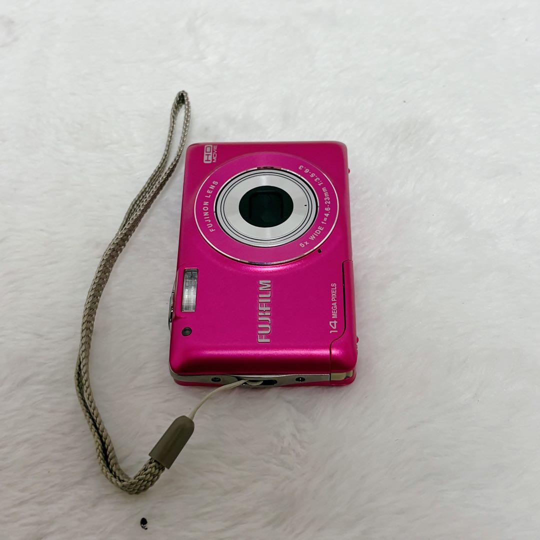 【外観極美品】FUJIFILM FinePix JX500 ピンクデジカメ