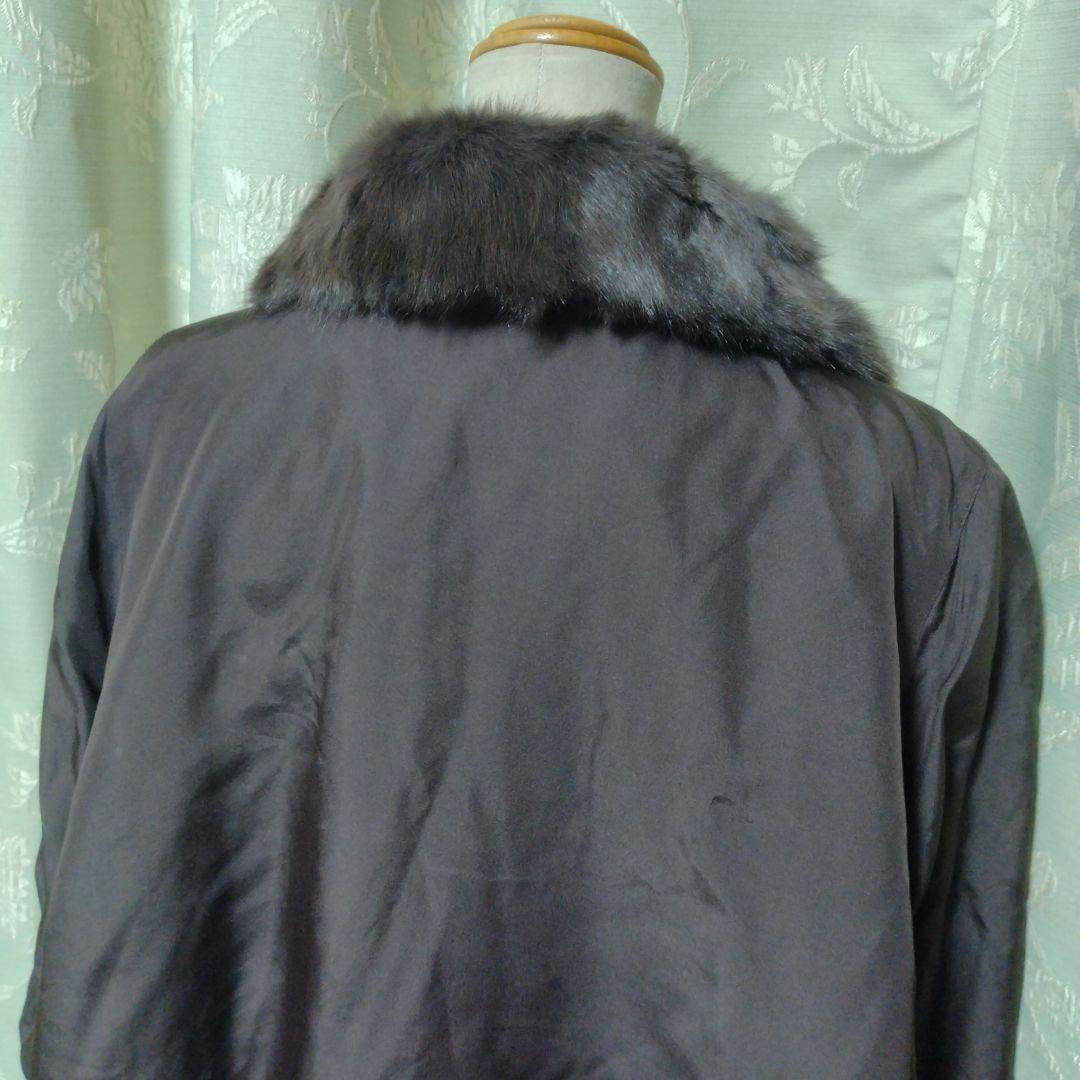 美品✩アルティマ✩リバーシブル✩柔らかいブラウン系✩ファーコート✩ロシアンリス