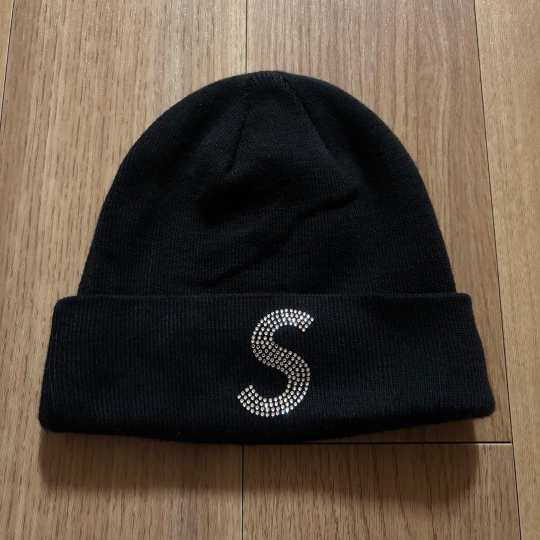 帽子 Supreme New Era Swarovski S Logo Beanie