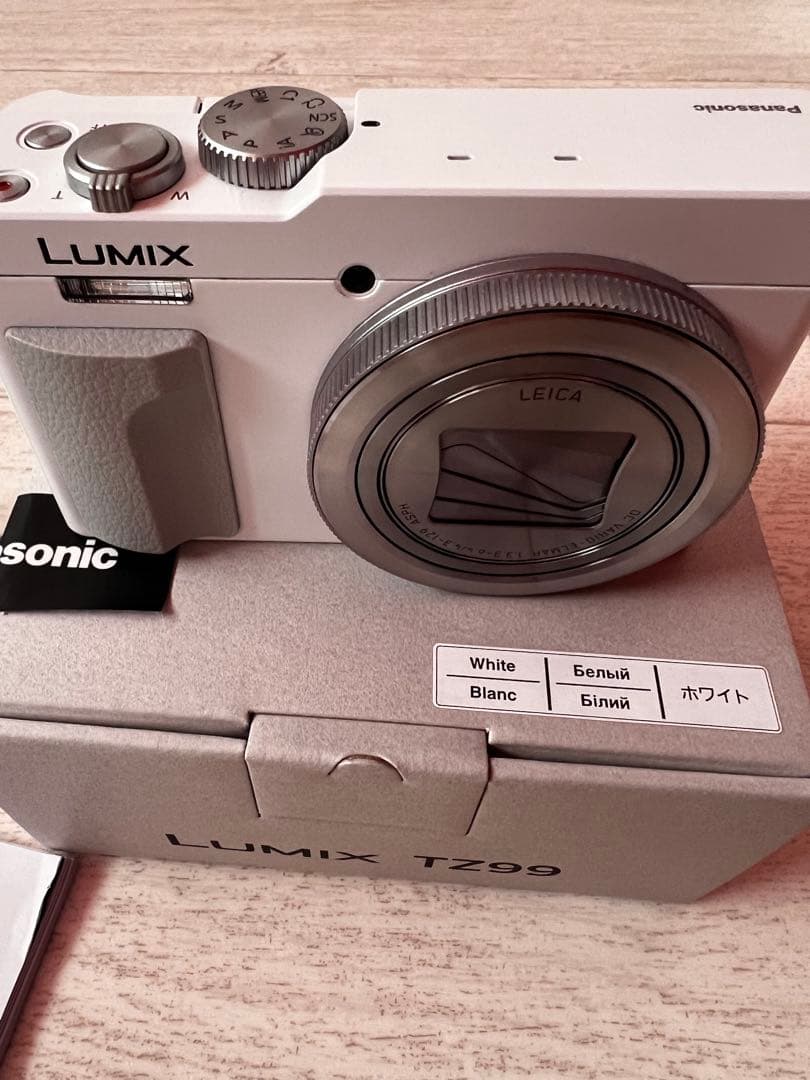 Panasonic LUMIX TZ99 ホワイト 本体