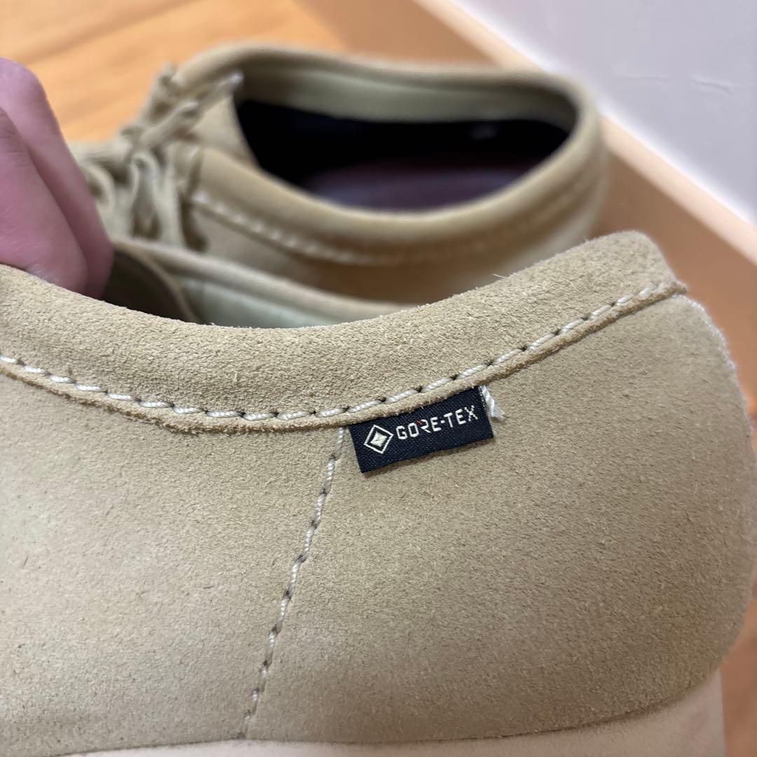 【美品】CLARKS WallabeeGTX 26cm