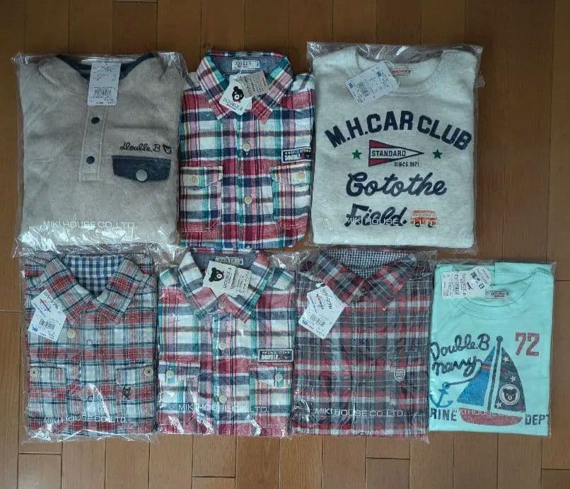 ミキハウス　ダブルビー　セット