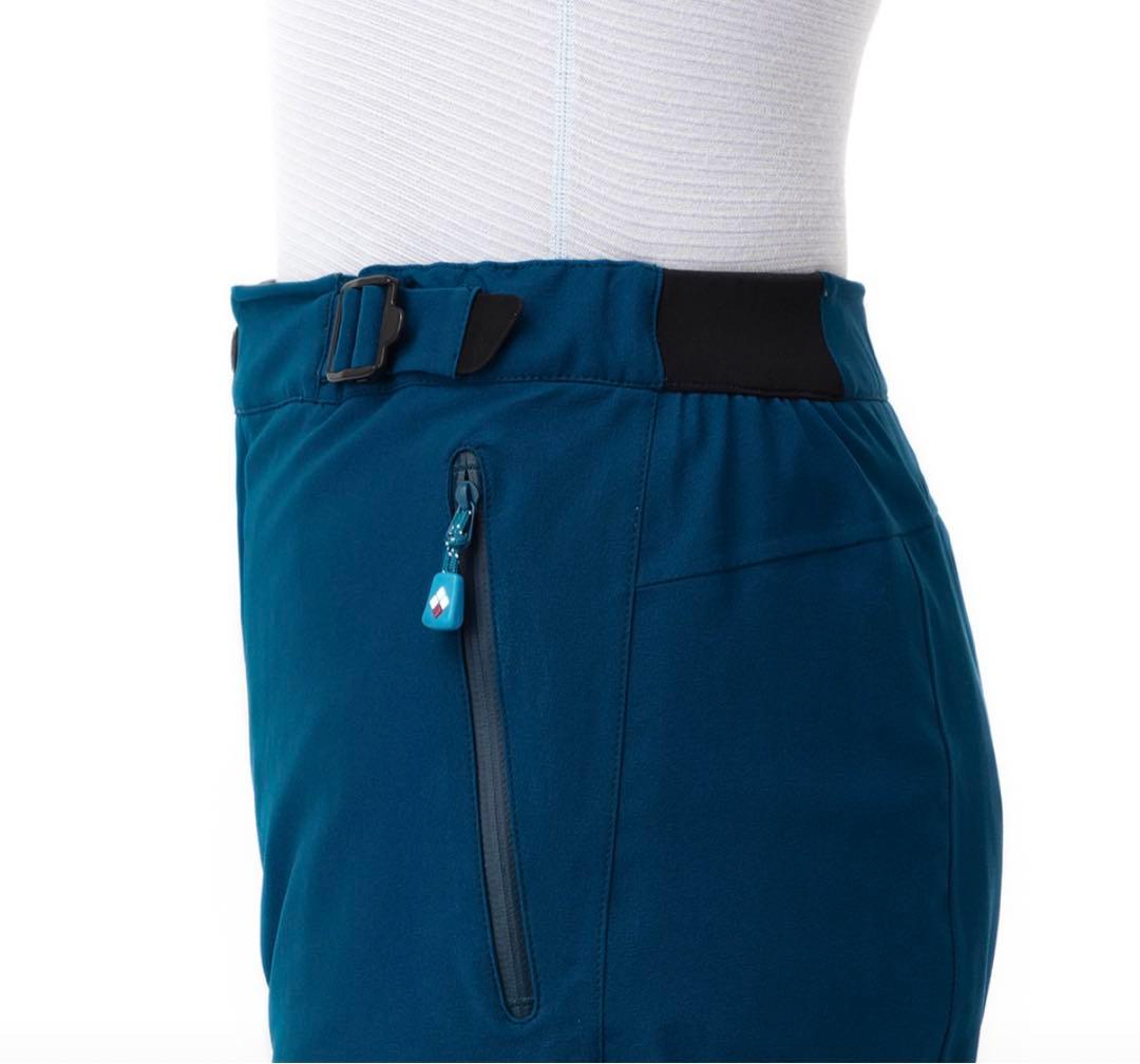 モンベル ドライテックインシュレーテッドパンツ 　Мサイズ　ライトグレー