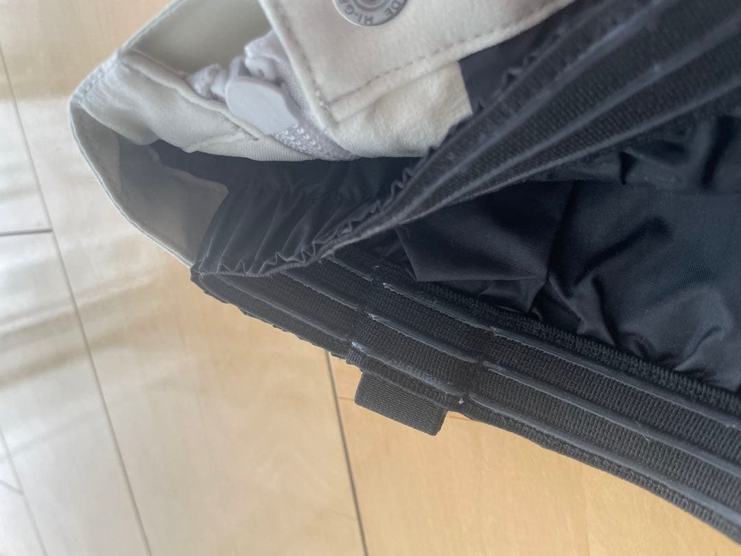 モンベル ドライテックインシュレーテッドパンツ 　Мサイズ　ライトグレー