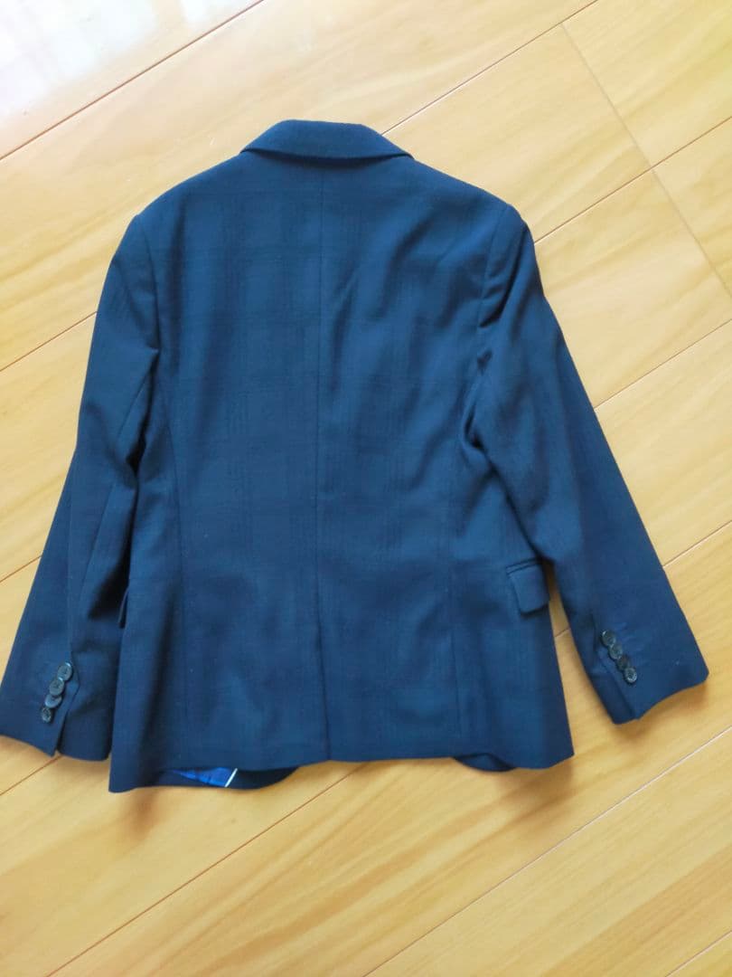 　テイラード　キッズ ネイビー スーツ